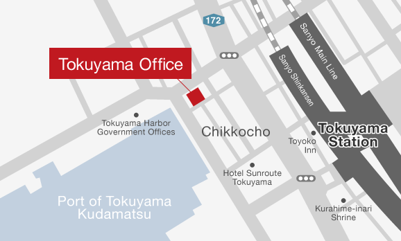 Map: Tokuyama Office